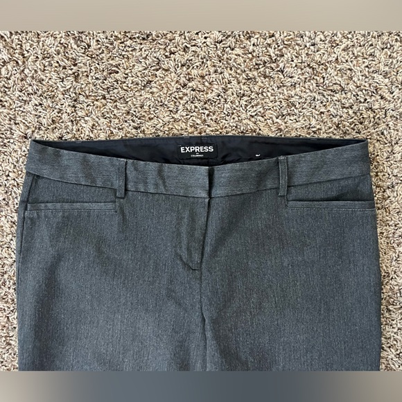 Express Grey Columnist Bootcut Pant size 12R - Picture 5 of 8